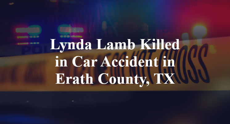 Lynda Lamb Car Accident in Erath County, TX