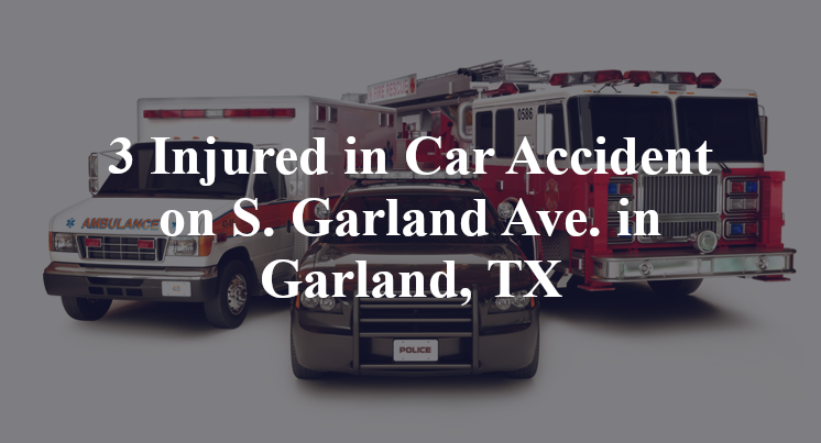 Car Accident on S. Garland Ave. in Garland, TX
