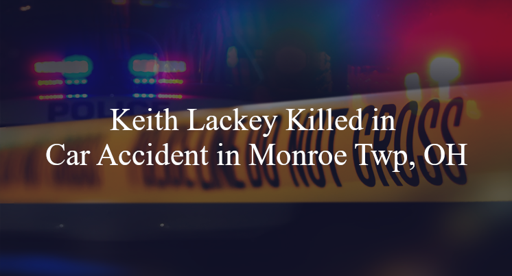 keith lackey car accident monroe twp mi