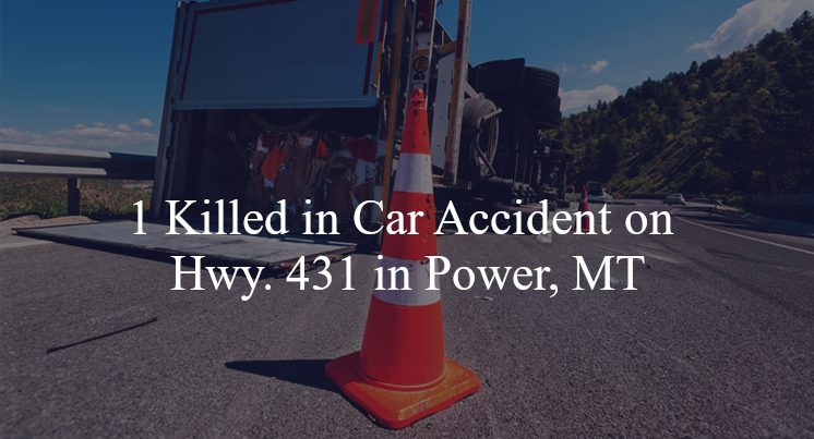 car accident power mt hwy 431