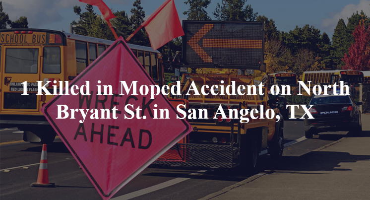 moped accident san angelo tx north bryant st