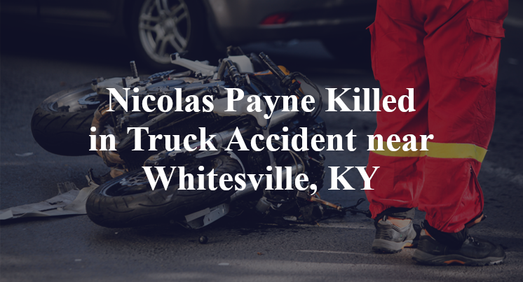 Nicolas Payne Truck Accident near Whitesville, KY