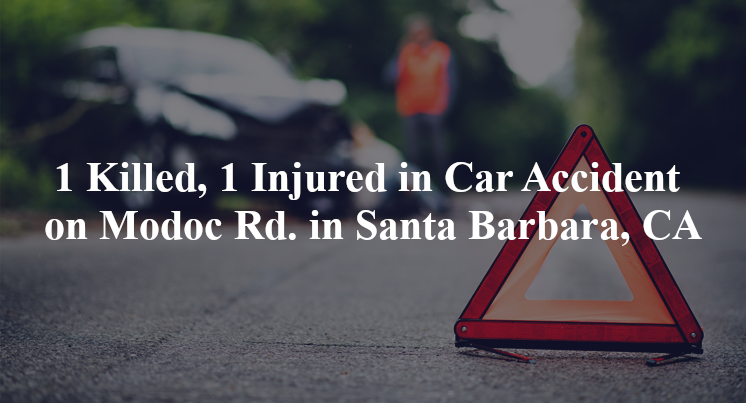 car accident santa barbara ca modoc rd via senda