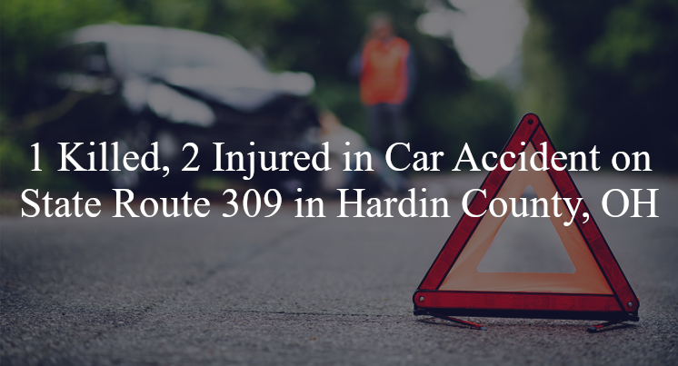 car accident hardin county oh state route 309