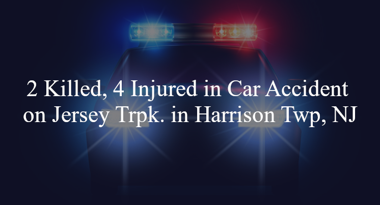 car accident harrison twp nj jersey trpk