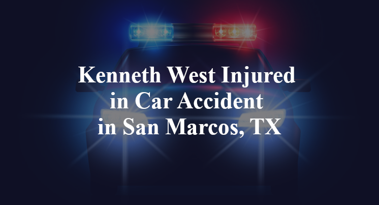 Kenneth West Injured in Car Accident in San Marcos, TX