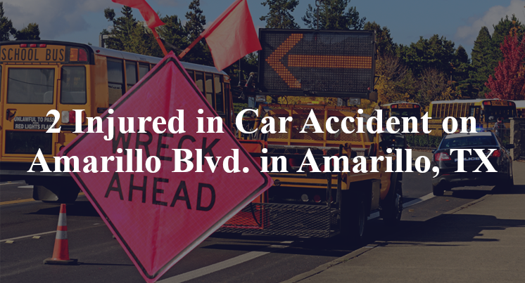 2 Injured in Car Accident on Amarillo Blvd. in Amarillo, TX
