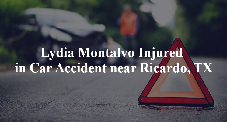 Lydia Montalvo Injured in Car Accident near Ricardo, TX